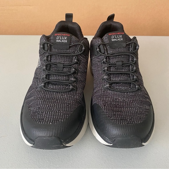 Skechers Black and White Athletic Sneakers - Picture 3 of 9